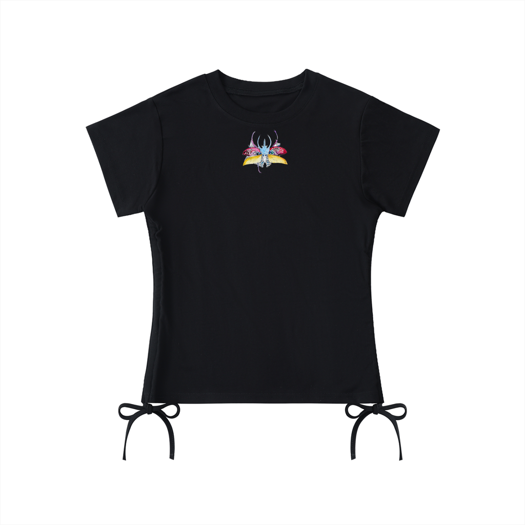 Drawstring Beatle Brain T-Shirt