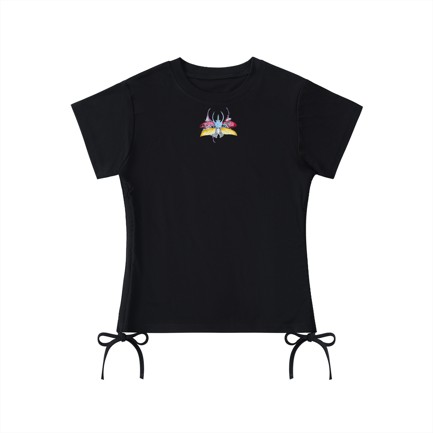 Drawstring Beatle Brain T-Shirt