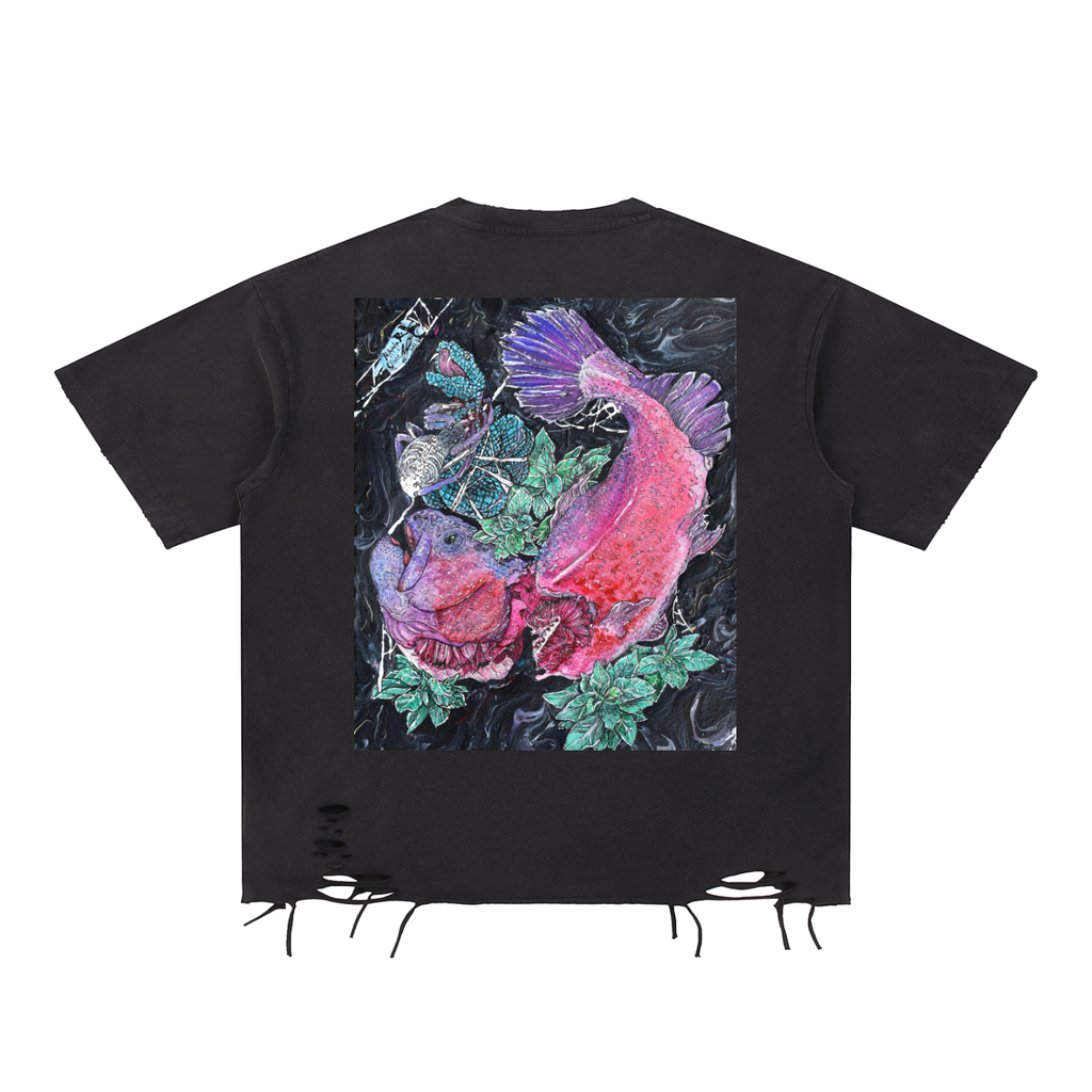 Snake & Spider T-Shirt (torn)